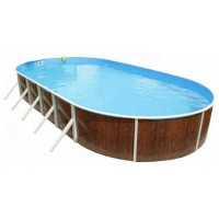Морозоустойчивый бассейн Azuro овальный 9,1х4,6х1,2 м комплект Standart (фильтр Poolmagic)