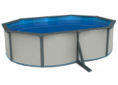 Морозоустойчивый бассейн овальный 730x360x130см Poolmagic White (Comfort)