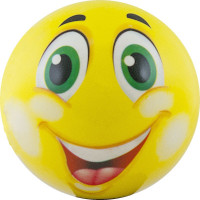 Мяч детский Palmon Funny Faces DS-PP 205 D=12 см желтый