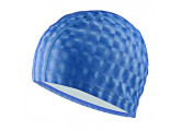 Шапочка для плавания Sportex одноцветная B31517-1 3D (Синий)