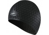 Шапочка для плавания силиконовая Bubble Cap (черная) Sportex E41534