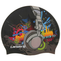 Шапочка плавательная Larsen SC100 headphones