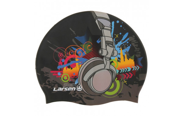Шапочка плавательная Larsen SC100 headphones 600_380