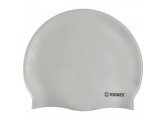 Шапочка для плавания Torres No Wrinkle, силикон SW-12203SV серебристый
