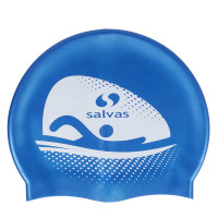 Шапочка для плавания Salvas Cap FA065/B, синий