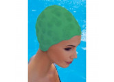 Шапочка для плавания Fashy Moulded Cap женская 3100-00-60 резина, зеленая