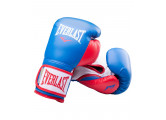 Перчатки боксерские Everlast Powerlock P00000728, 16oz, синий/красный