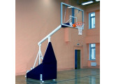 Стойка баскетбольная игровая мобильная складная с гидромеханизмом Atlet вынос 165 см, без противовесов IMP-A18E