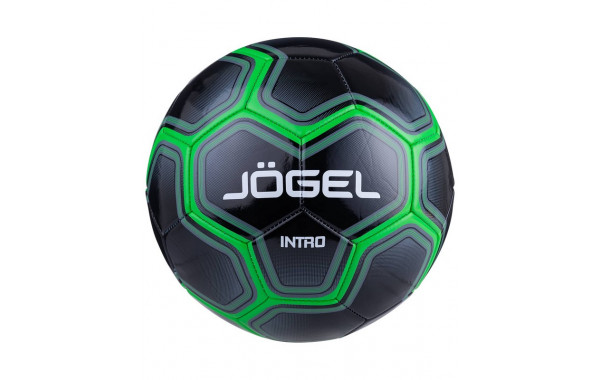 Мяч футбольный Jögel Intro р.5 черный 600_380