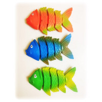 Гибкие рыбки для ныряния (3 шт) HydroTonus 242005