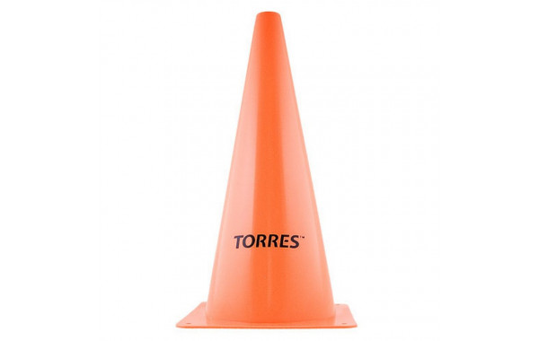 Конус тренировочный Torres пластик, высота 30 см TR1005 оранжевый 600_380