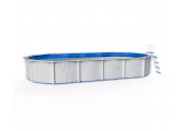 Морозоустойчивый бассейн овальный 730x360x130см Poolmagic Sky (Comfort)