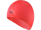 Шапочка для плавания силиконовая Bubble Cap (красная) Sportex E41535