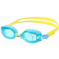 Очки для плавания детские Larsen DR5 голубой/зеленый