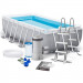 Каркасный бассейн 400х200х122см + фильтр-насос + лестница Intex 26790 75_75