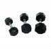 Гантель 2,5кг Perform Better Rubber Encased Hex Dumbbells 4137-2,5\BK-25-00 75_75