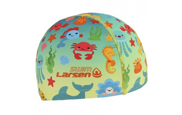 Шапочка плавательная детская Larsen LC102 600_380