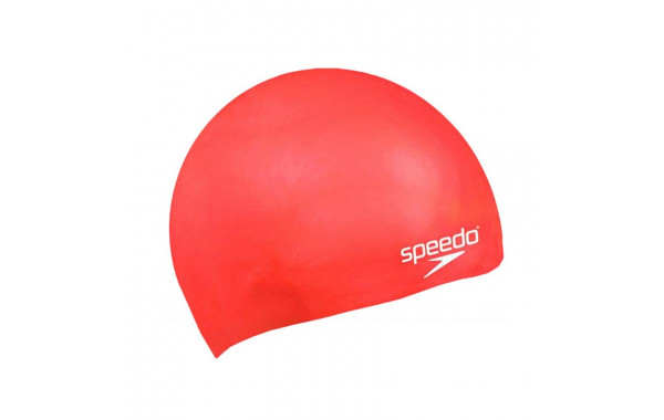 Шапочка для плавания Speedo Molded Silicone Cap Jr 8-709900004 красный 600_380