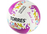 Мяч волейбольный пляжный Torres Beach Sand Pink V32085B, р.5