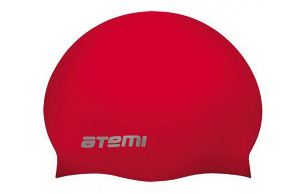 Шапочка для плавания Atemi RC304, красная 600_380