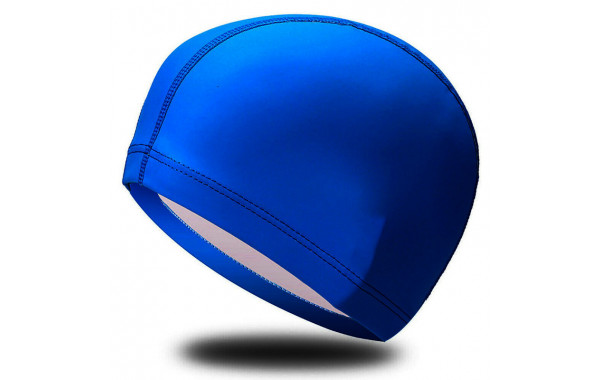 Шапочка для плавания Sportex одноцветная B31516-1 (Синий) 600_380