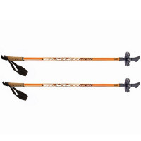 Палки для скандинавской ходьбы l90-135см Larsen Tracker оранжевый