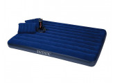 Надувной матрас Intex Classic Downy Bed, 152х203х22см с подушками и насосом 68765