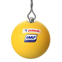 Молот соревновательный стальной 4 кг, диам. 95 мм. Polanik IAAF PM-4/95