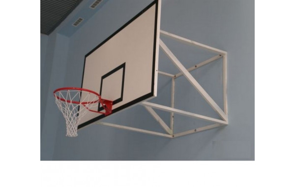 Баскетбольный щит настенный игровой (из фанеры) Hercules S-105-41-13 600_380