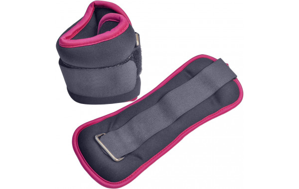 Утяжелители (2х1,5кг) (нейлон) в сумке (черный с фиолетовой окантовкой) ALT Sport HKAW104-4 600_380