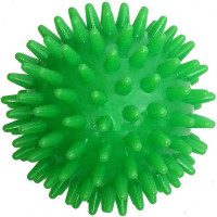 Мяч массажный Sportex супер твердый ПВХ d7см C28757 зеленый