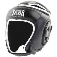 Шлем боксерский Jabb JE-2093 натуральная кожа черный