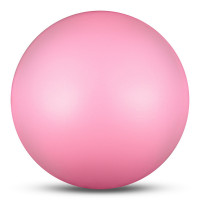 Мяч для художественной гимнастики d15см Indigo ПВХ IN315-PI розовый металлик