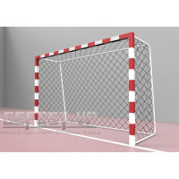 Ворота для мини-футбола, стальные, переносные Gefest СП-383 (300x200) пара