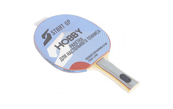 Ракетка для настольного тенниса Start Up Hobby 0Star (9850) (прямая ручка) 600_380