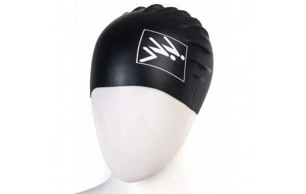 Шапочка для плавания Fashy Silicone Cap Jumper-logo 3015-12 черный 600_380