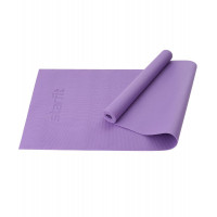 Коврик для йоги и фитнеса 183x61x0,3см Star Fit PVC FM-101 фиолетовый пастель