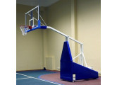 Стойка баскетбольная профессиональная мобильная складная с гидромеханизмом Atlet вынос 225 см, с противовесами IMP-A19L