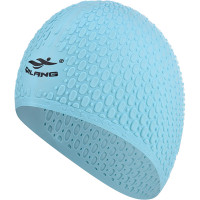 Шапочка для плавания силиконовая Bubble Cap (мятная) Sportex E41547