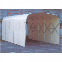 Туннель раздвижной, алюминиевый, PVC покрытие Коломяги D2/RA