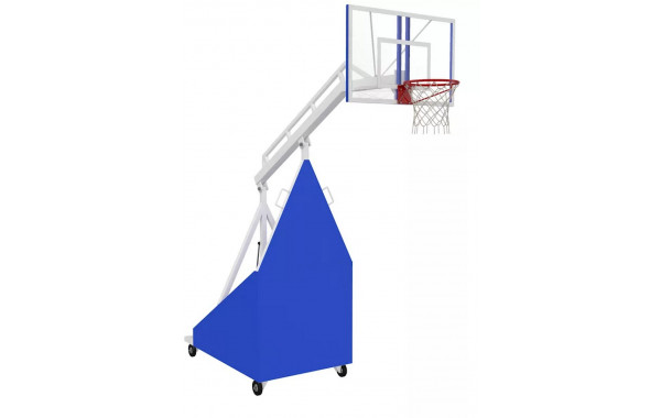 Стойка баскетбольная мобильная складная вынос 1,65м Spektr Sport 600_380