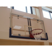 Щит баскетбольный Atlet игровой 180х105 см оргстекло 15 мм на металлической раме IMP-A02