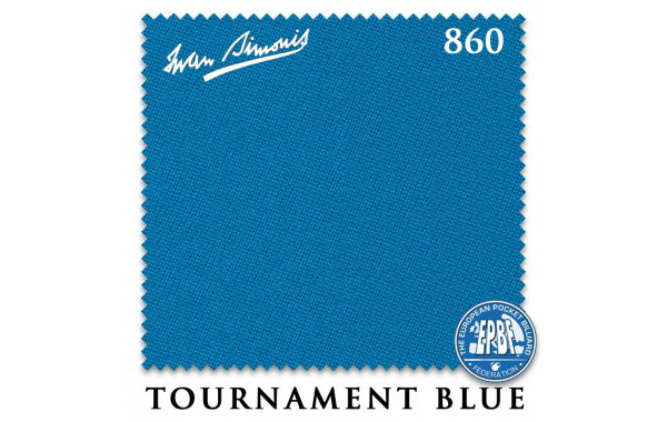 Сукно Iwan Simonis 860 198см Tournament Blue 600_380