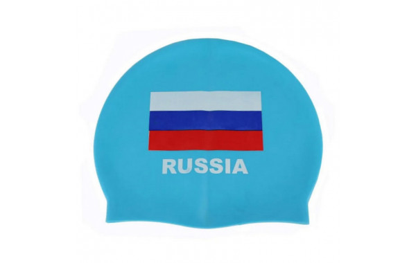 Шапочка для плавания Sportex силиконовая E29429-2 голубой 600_380