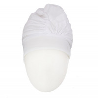 Шапочка для плавания женская Fashy Velcro Closure 3472-10, полиэстер, белый