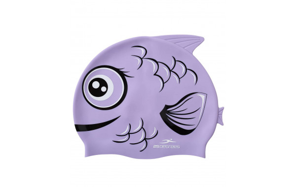 Шапочка для плавания 25DEGREES Miso Purple, силикон, детский 600_380