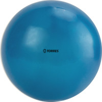 Мяч для художественной гимнастики однотонный d15см Torres ПВХ AG-15-08 синий