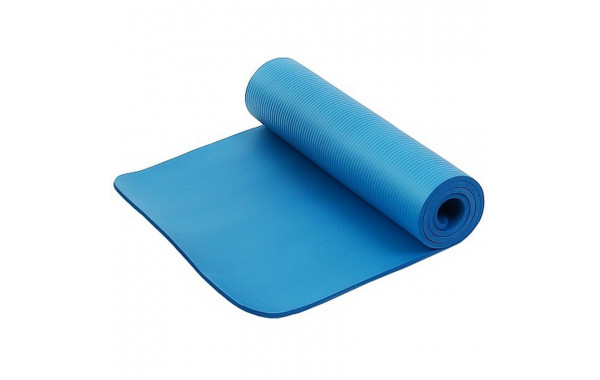 Коврик для фитнеса и йоги Larsen NBR 183х61х1,5см синий 600_380