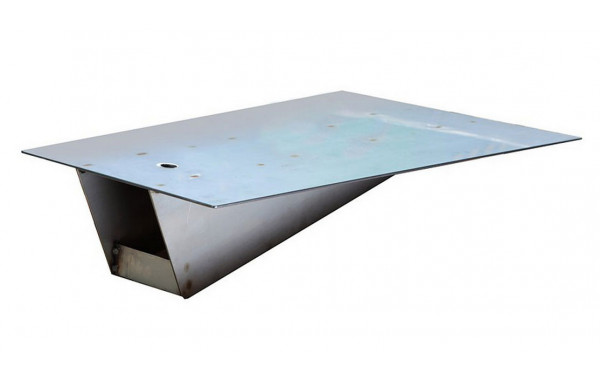Покрышка, нержавеющая сталь, для ящика для упора шеста Polanik 929-PVLID-S 600_380