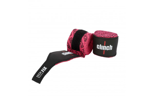 Бинты эластичные Clinch Boxing Crepe Bandage Tech Fix C140 розовый 600_380